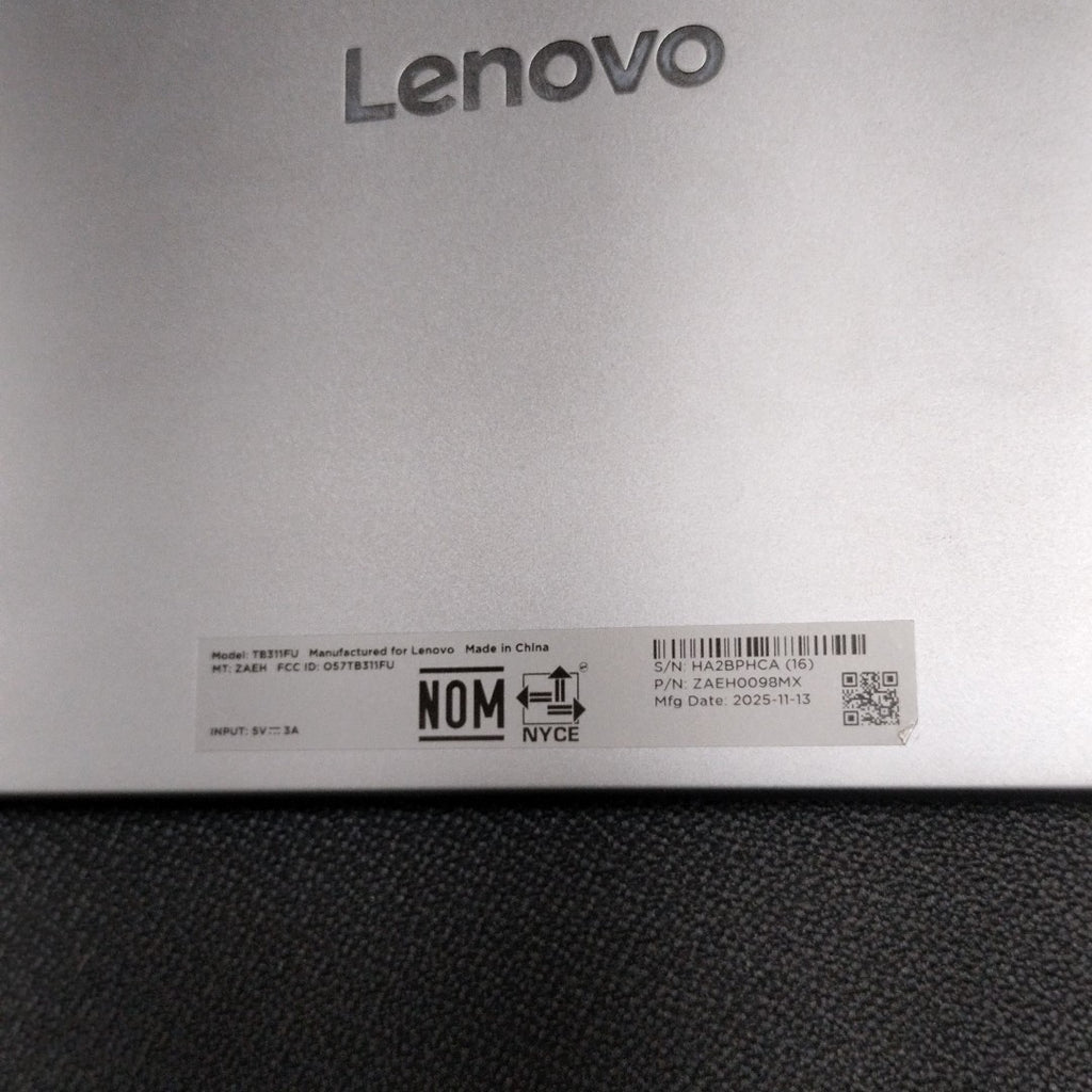 TABLETA LENOVO TB311FU (2025) 128 GB 4 GB RAM (SEMINUEVO)