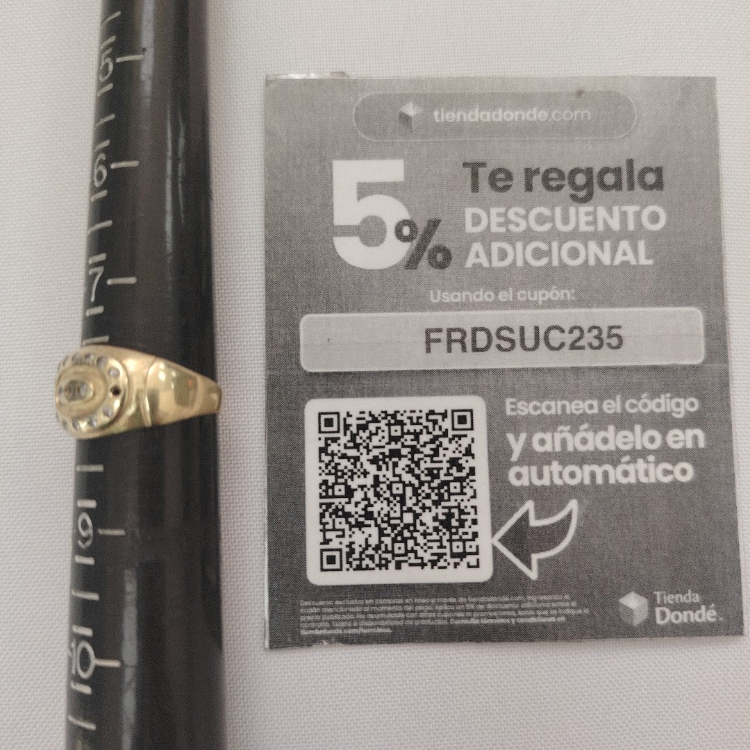 ANILLITO ORO 14 K 4.4 GRMS (SEMINUEVO)