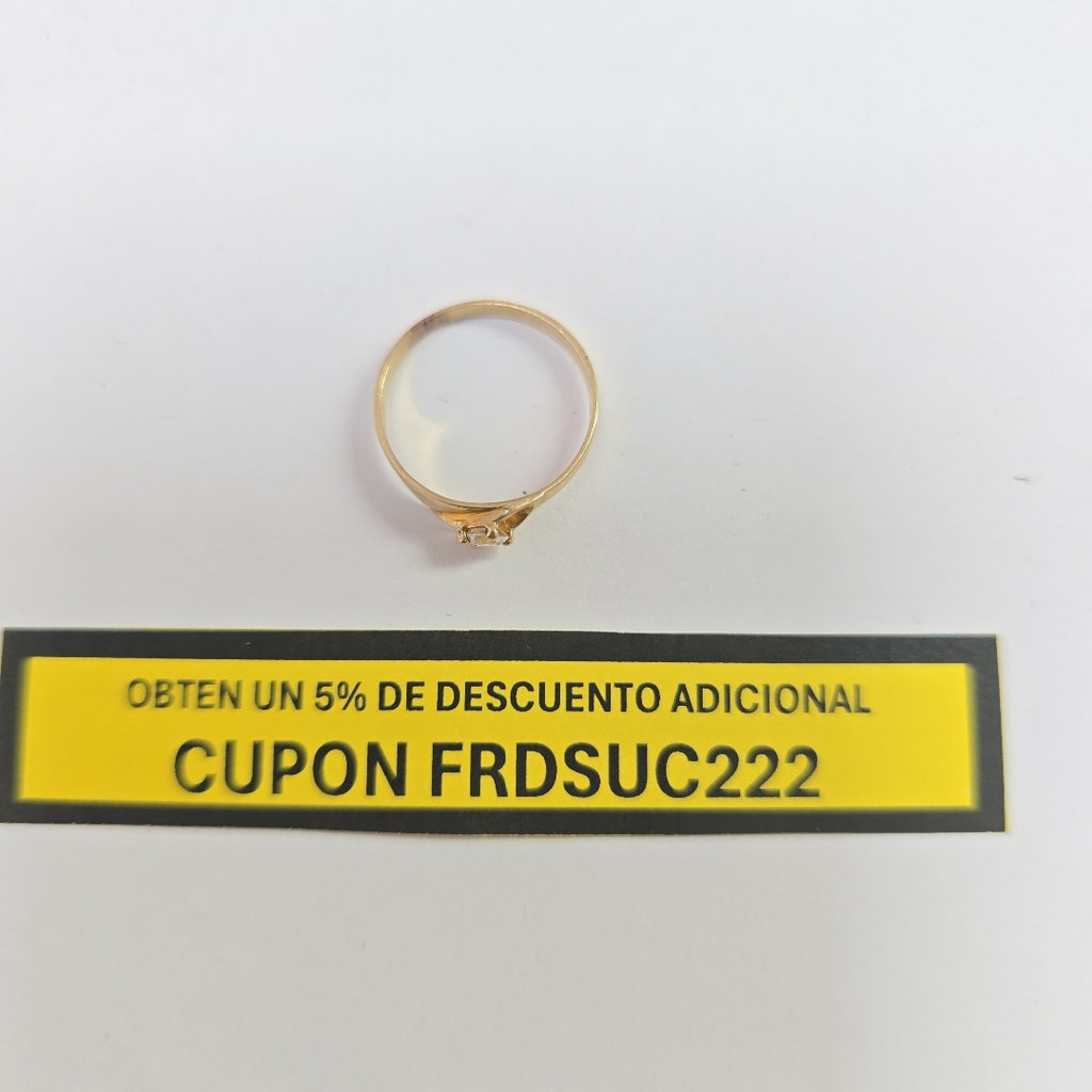 ANILLO ORO 10 K 1,00 GRMS (SEMINUEVO)