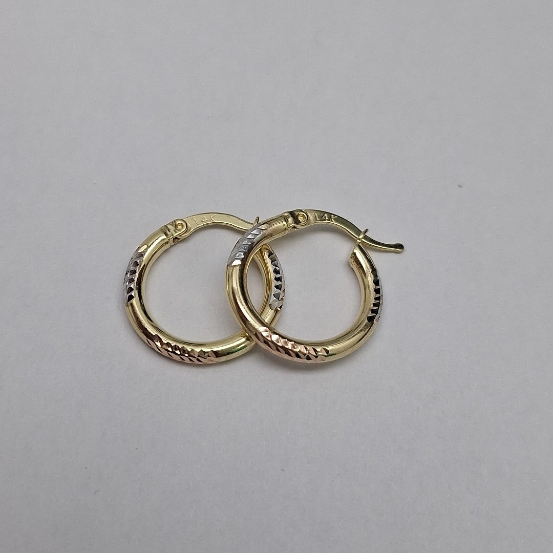 ARRACADAS ORO 14K 1.6 (NUEVO)