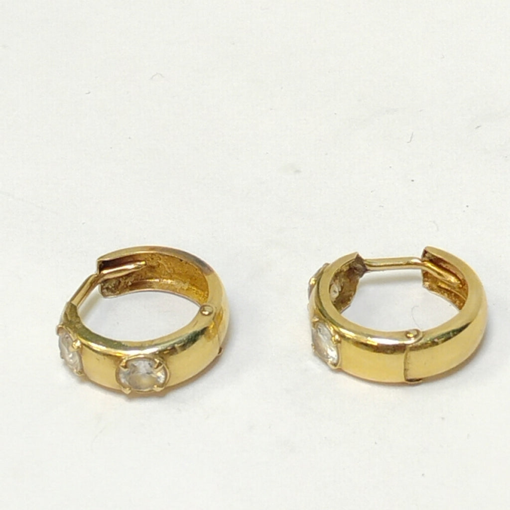 ARRACADAS PAR ORO 14 K 2,30 GRMS (SEMINUEVO)