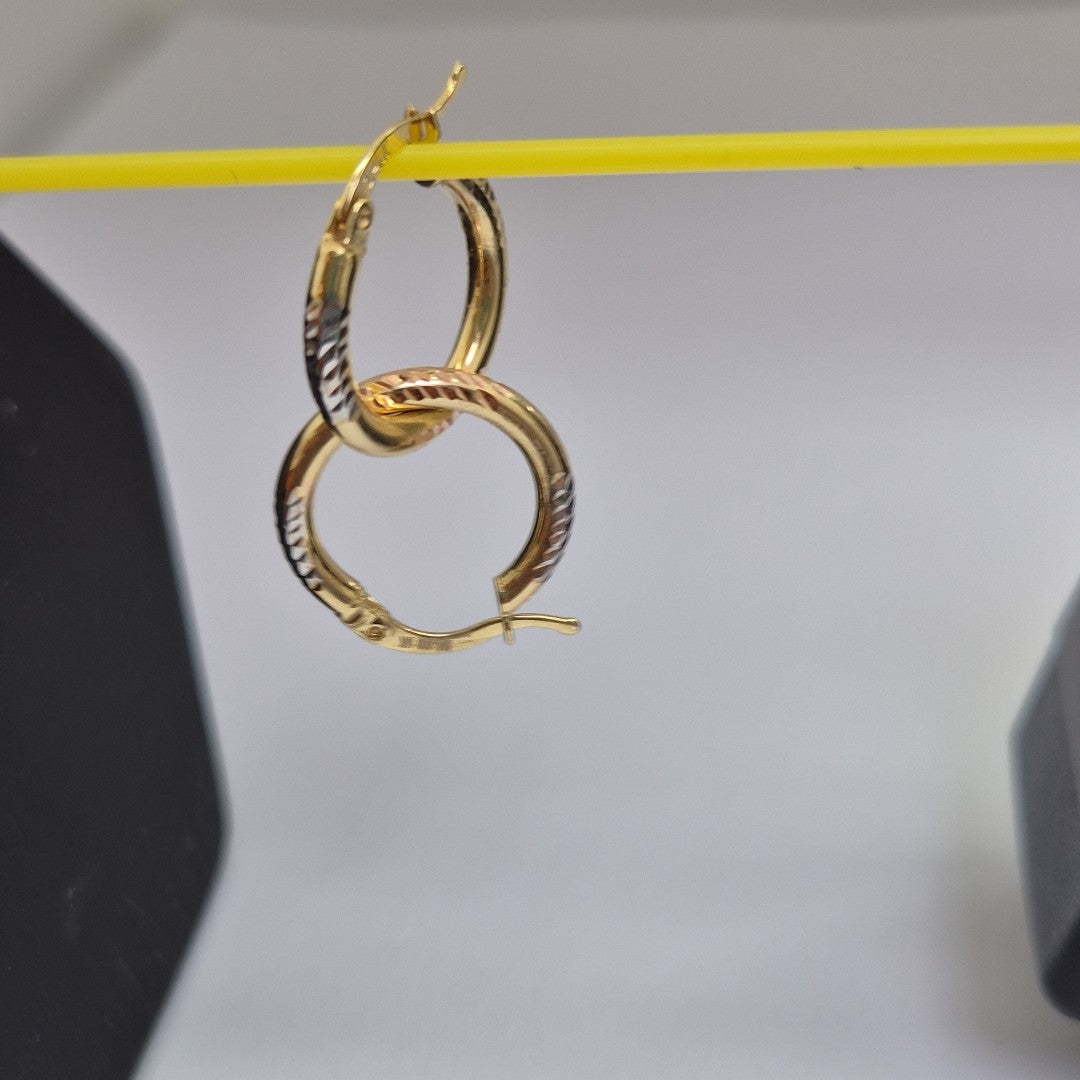 ARRACADAS ORO 14K 1.7 (NUEVO)