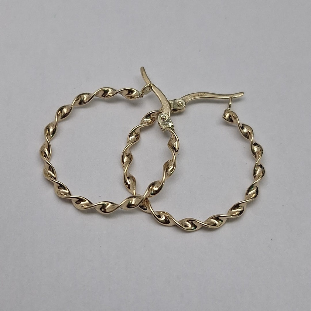 ARRACADAS ORO 14K 1.5 (NUEVO)