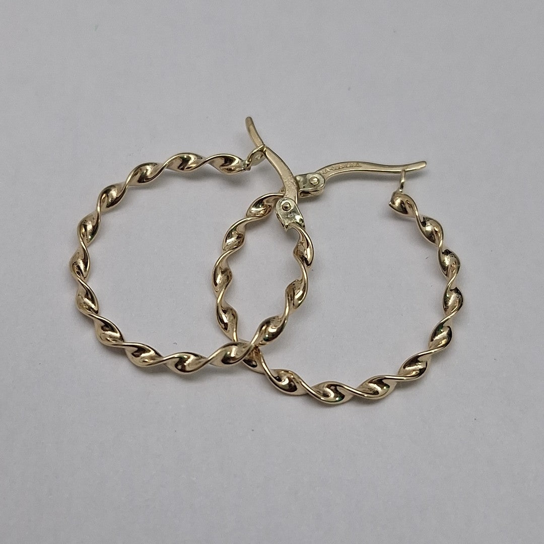 ARRACADAS ORO 14K 1.5 (NUEVO)