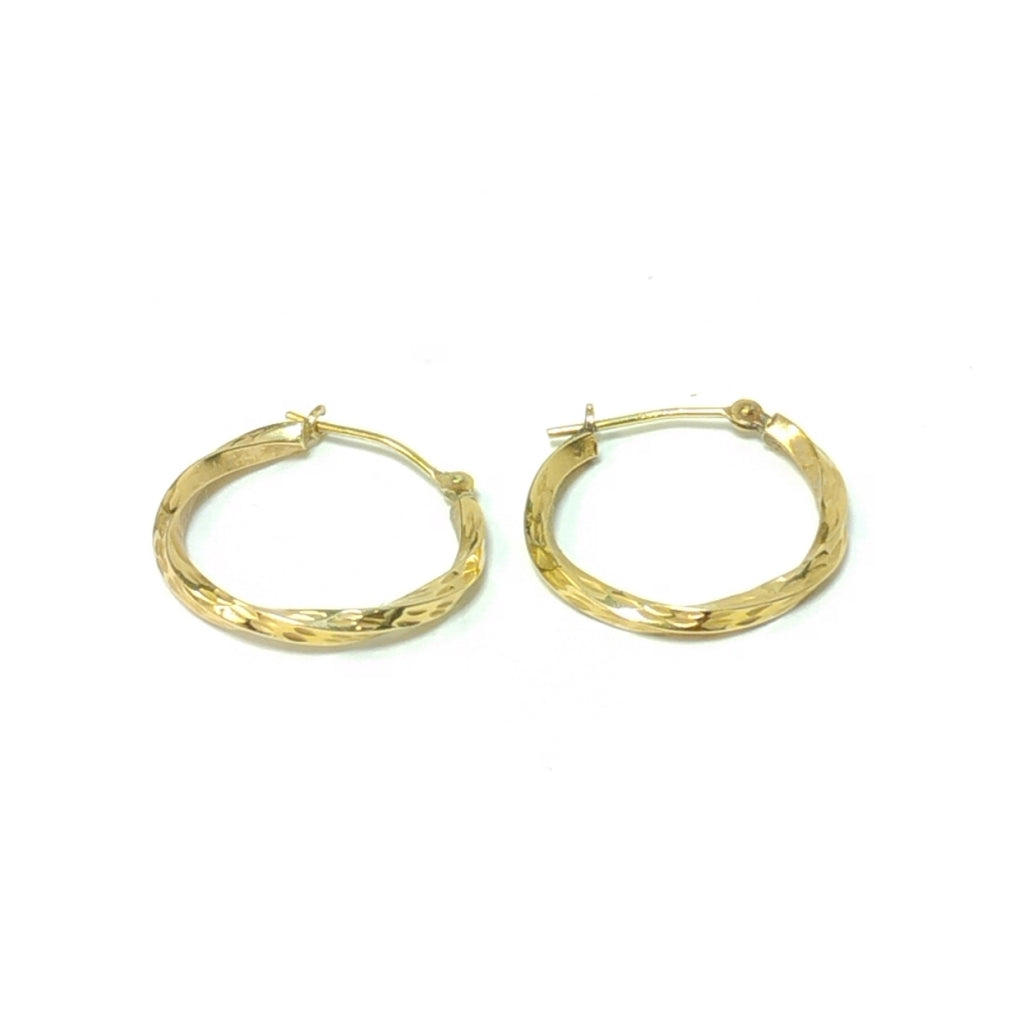 ARRACADAS PAR ORO 14 K 0,80 GRMS (SEMINUEVO)