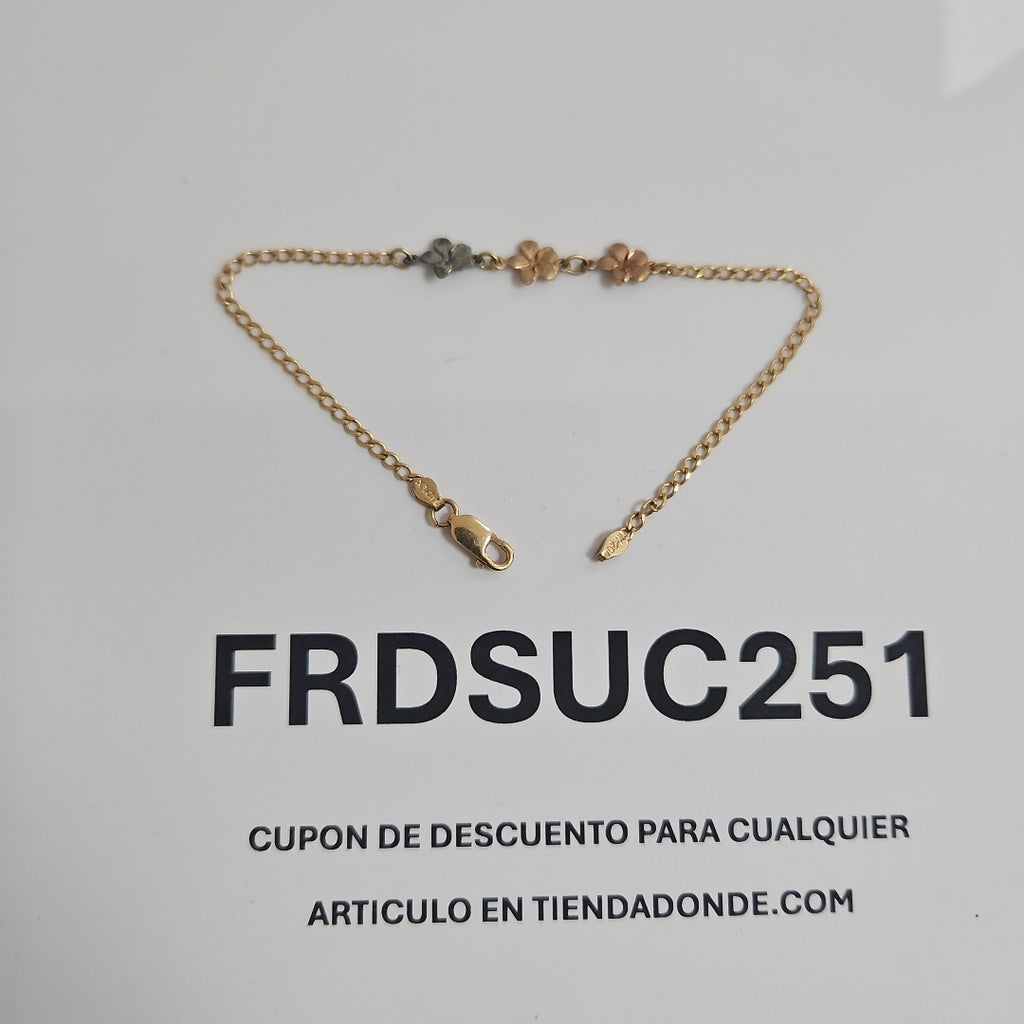 PULSERA ORO 14 K 2,40 GRMS (SEMINUEVO)