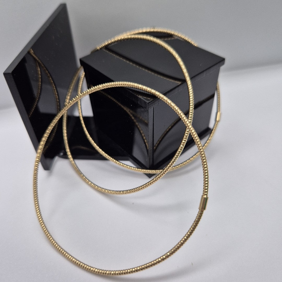 PULSERA RIGIDA ORO 10 K 6.5 GRMS (SEMINUEVO)