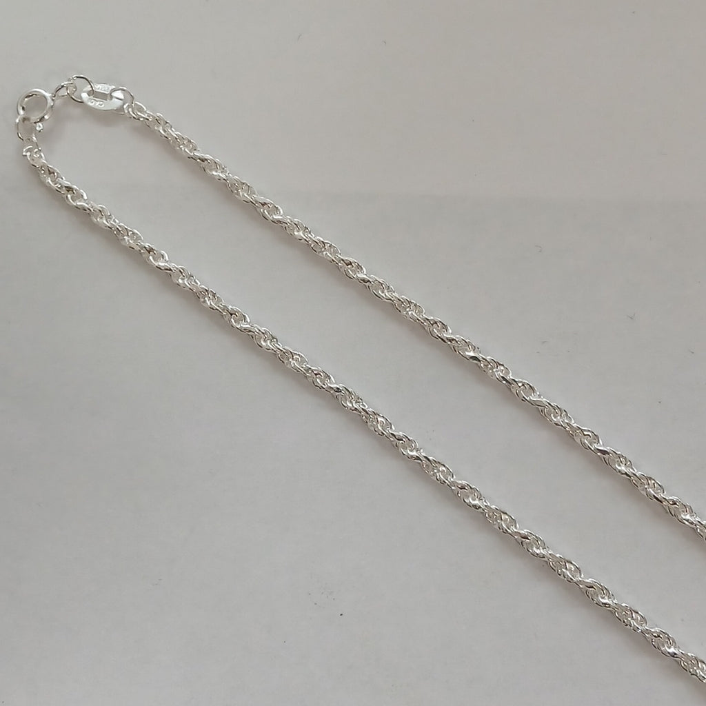 CADENA TORZAL PLATA .925 55 CM 9.22 GR (NUEVO)