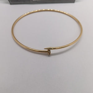 PULSERA CLAVO ORO 14K 2.8 (NUEVO)