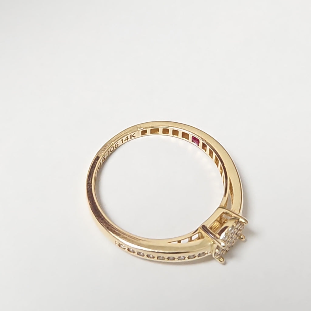ANILLOS DAMA ORO 14K 2.2 (NUEVO)