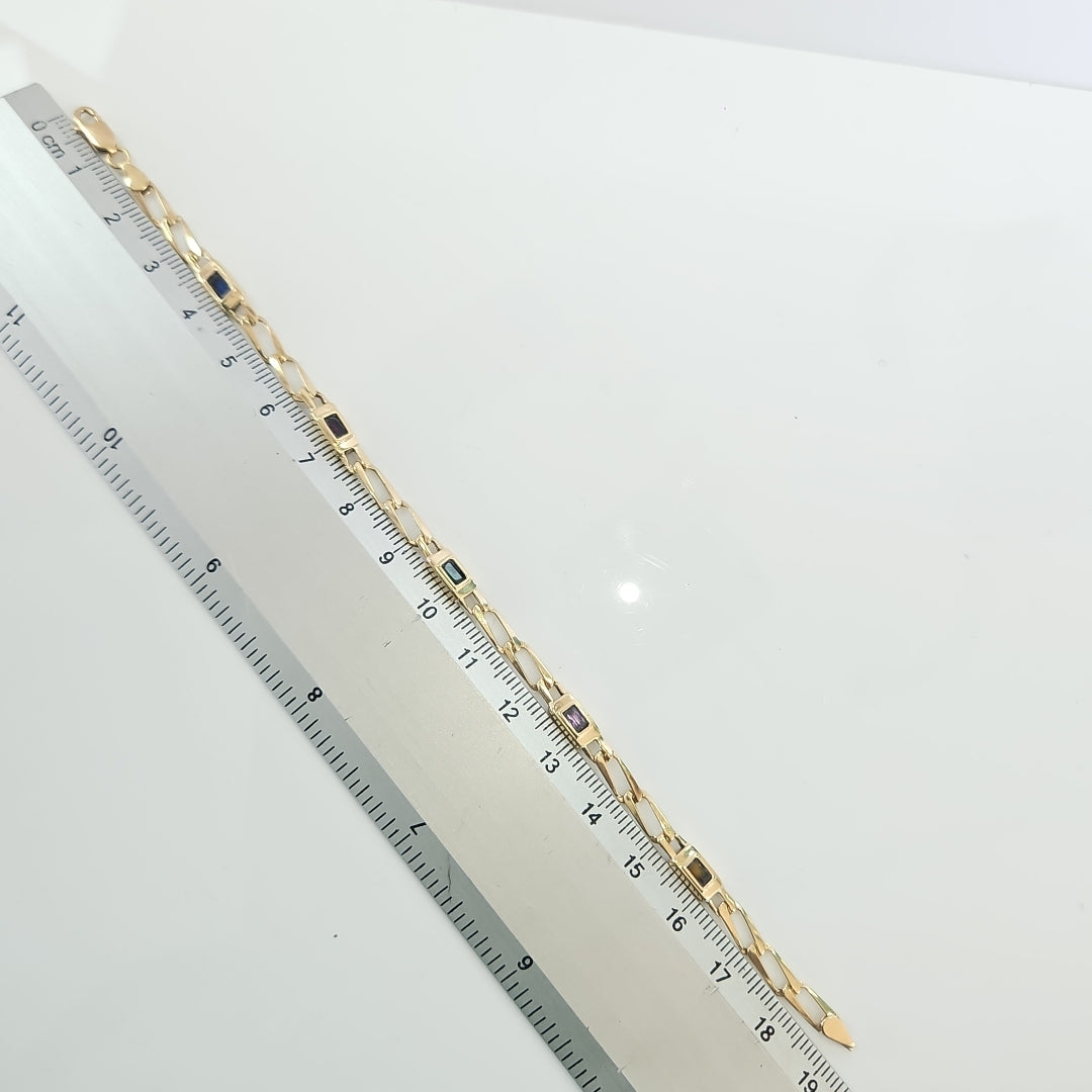 PULSERA ORO 14 K 6.3 GRMS (SEMINUEVO)