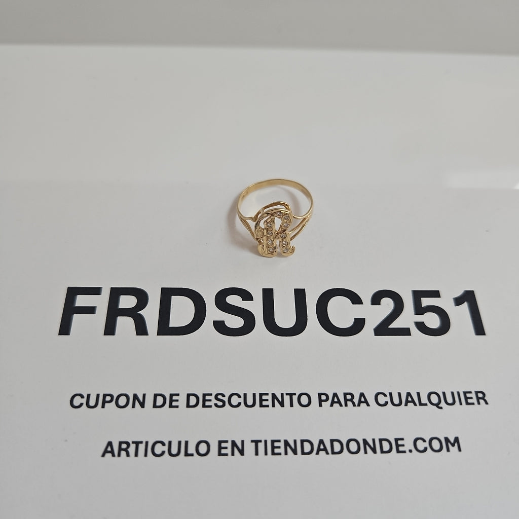 ANILLITO ORO 14 K 1,70 GRMS (SEMINUEVO)