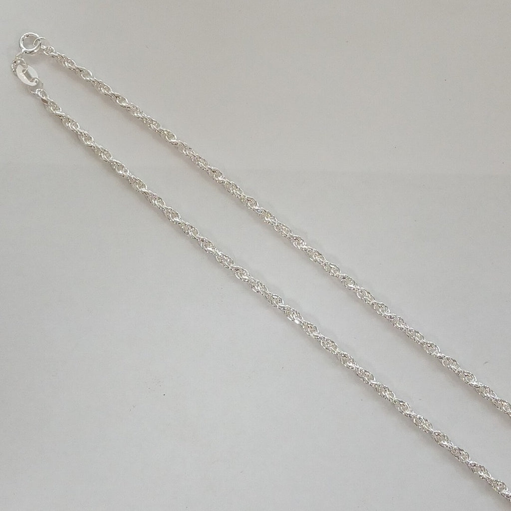 CADENA TORZAL PLATA .925 55 CM 9.52 GR (NUEVO)
