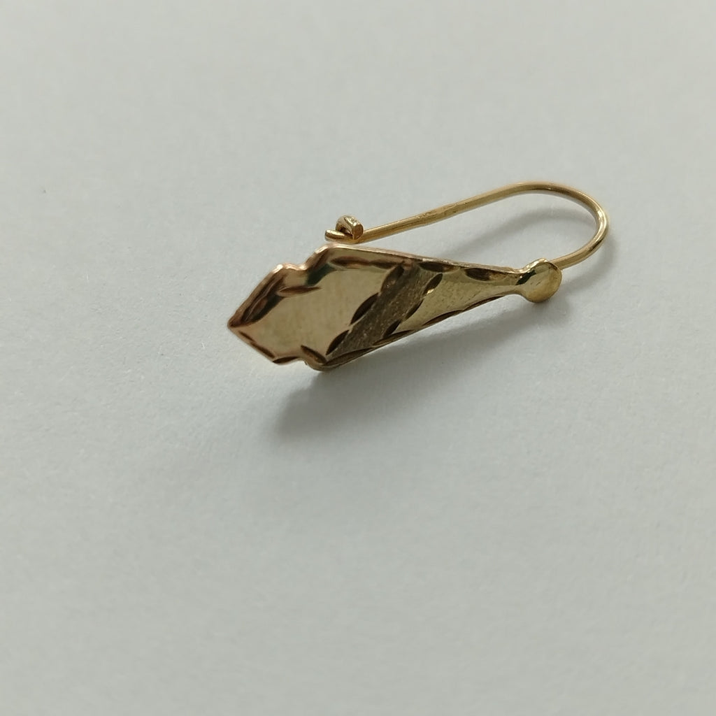 ARETES PAR ORO 10 K 1 GRMS (SEMINUEVO)