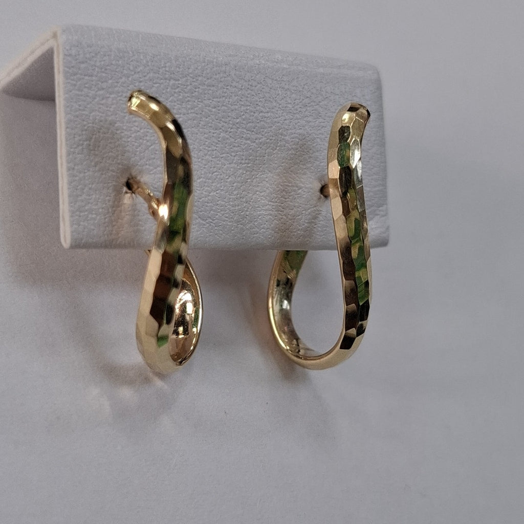 ARRACADAS ORO 14K 1.5 (NUEVO)