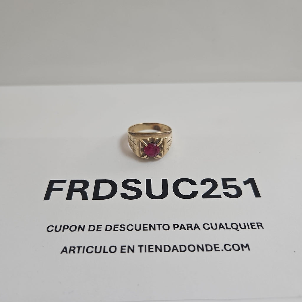 ANILLO ORO 8 K 5,80 GRMS (SEMINUEVO)