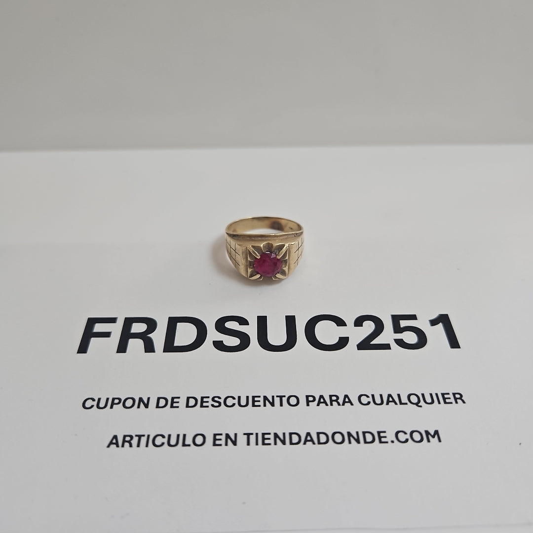 ANILLO ORO 8 K 5,80 GRMS (SEMINUEVO)