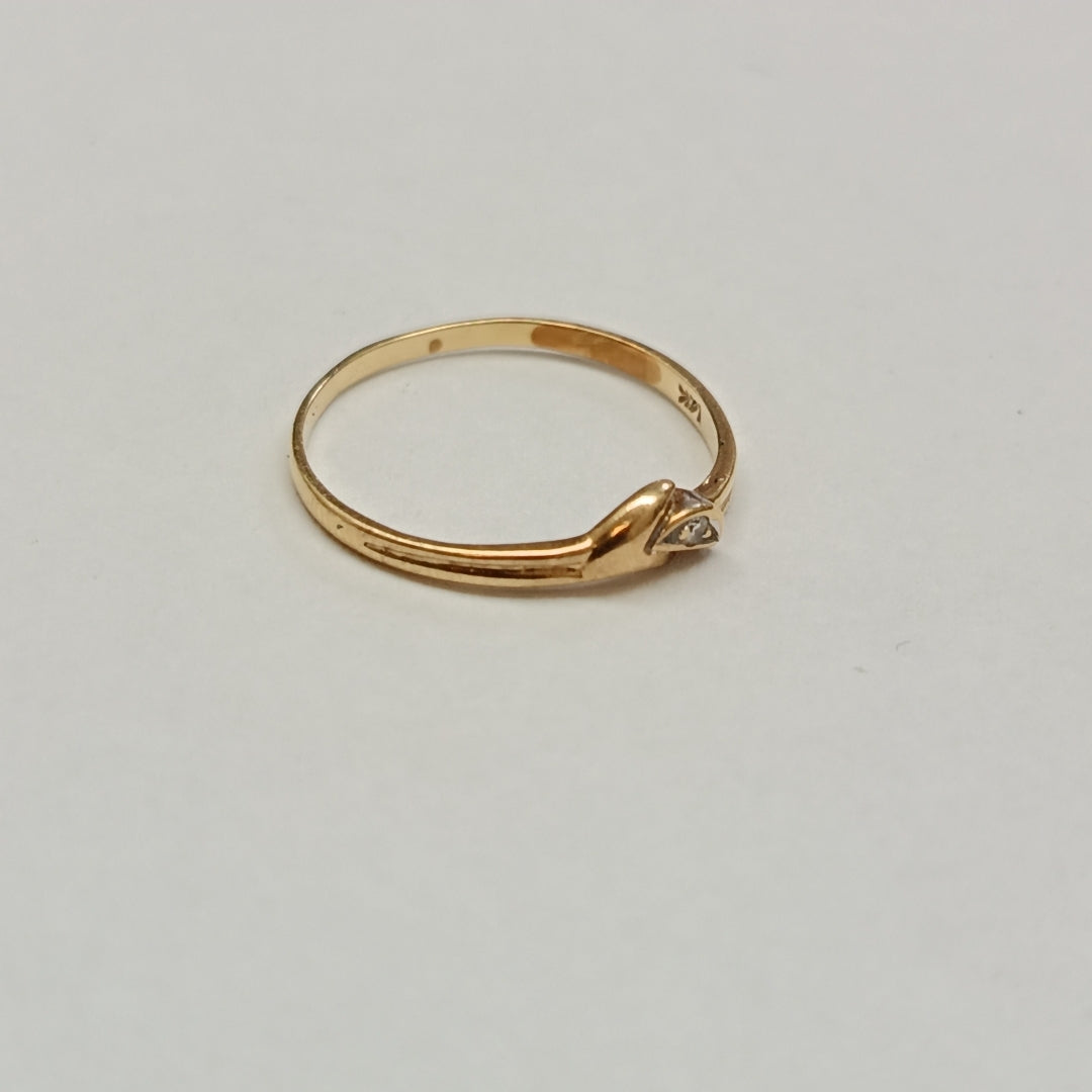 ANILLO ORO 14 K 1,00 GRMS (SEMINUEVO)
