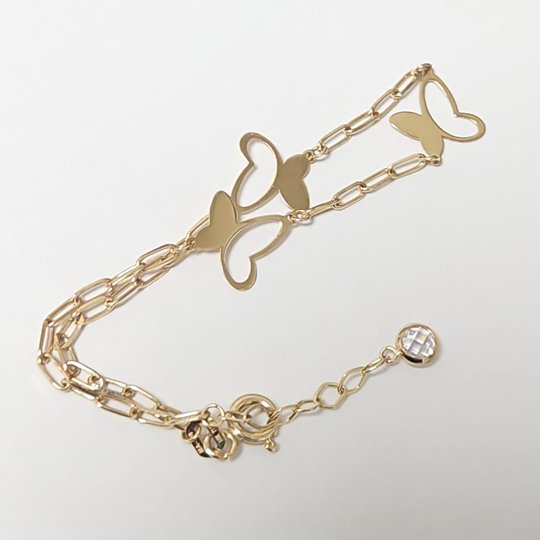 PULSERAS DAMA ORO 14K 1.4 (NUEVO)
