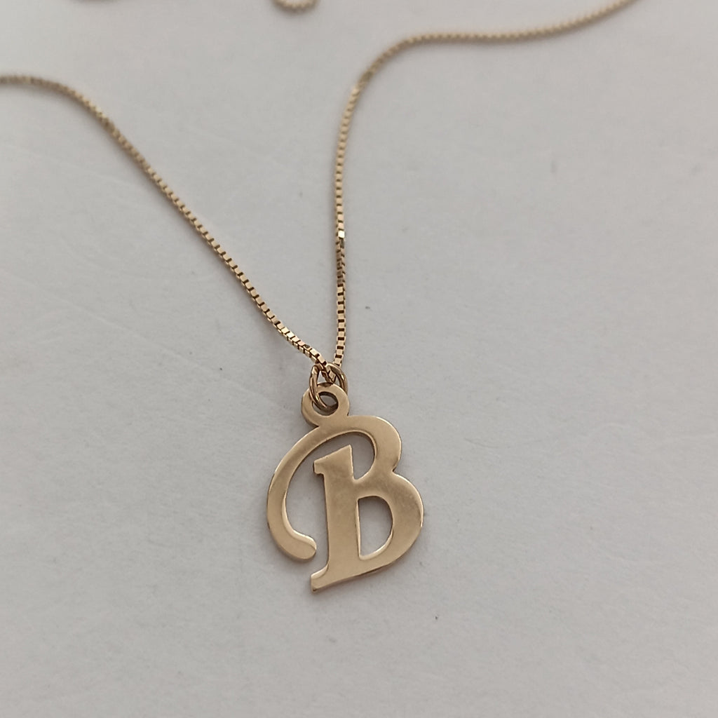 DIJE, GARGANTILLA ORO 14 K 1.3 GRMS (SEMINUEVO)