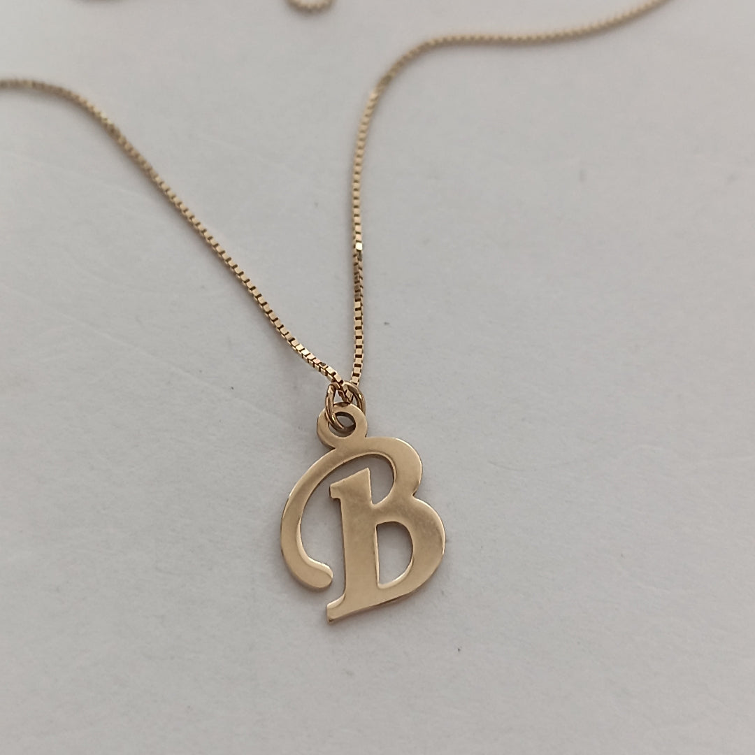 DIJE, GARGANTILLA ORO 14 K 1.3 GRMS (SEMINUEVO)
