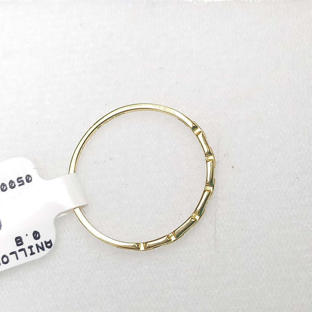 ANILLOS DAMA ORO 14K 0.8 (NUEVO)