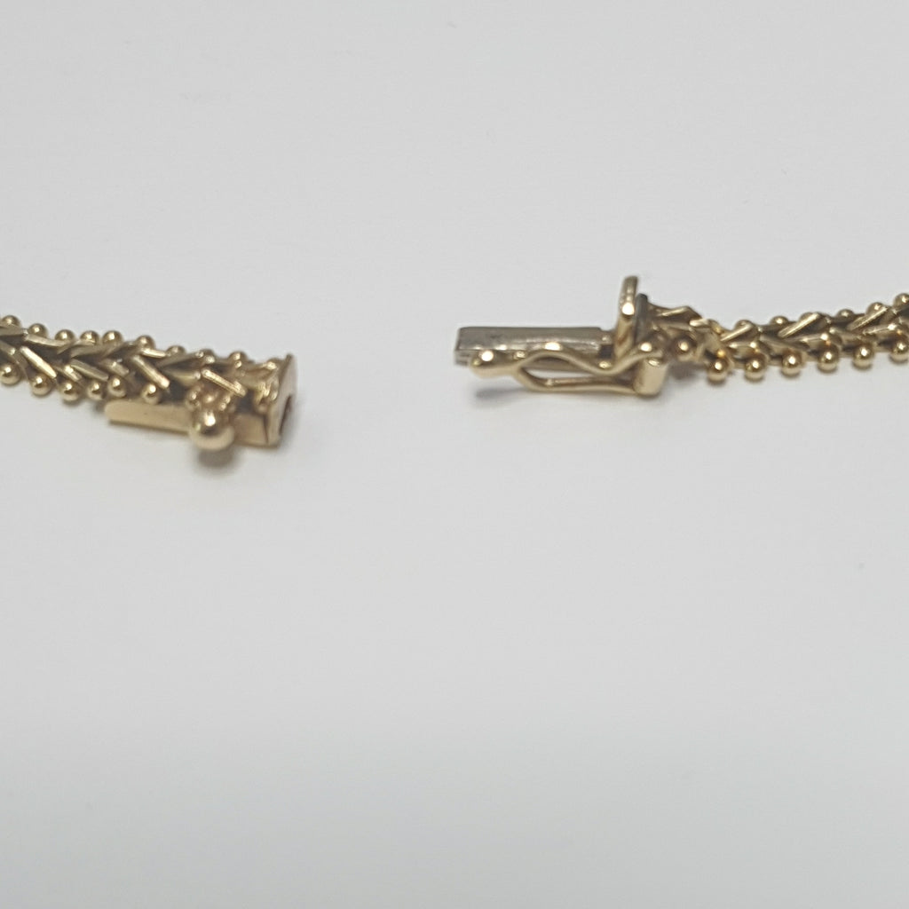 PULSERA ORO 14 K 8.4 GRMS (SEMINUEVO)