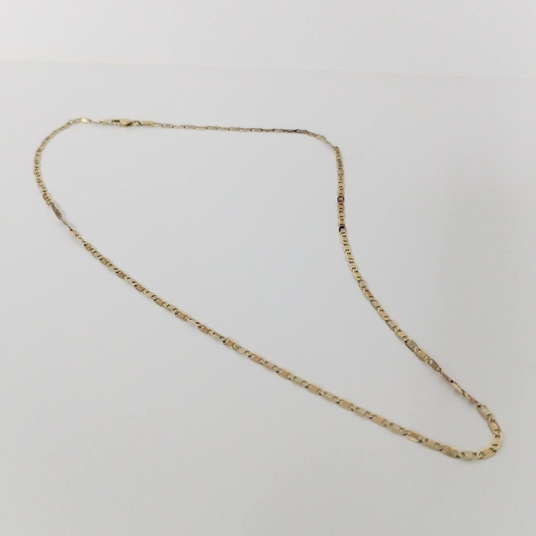 CADENA ORO COMBINADO 14 K 3,20 GRMS (SEMINUEVO)