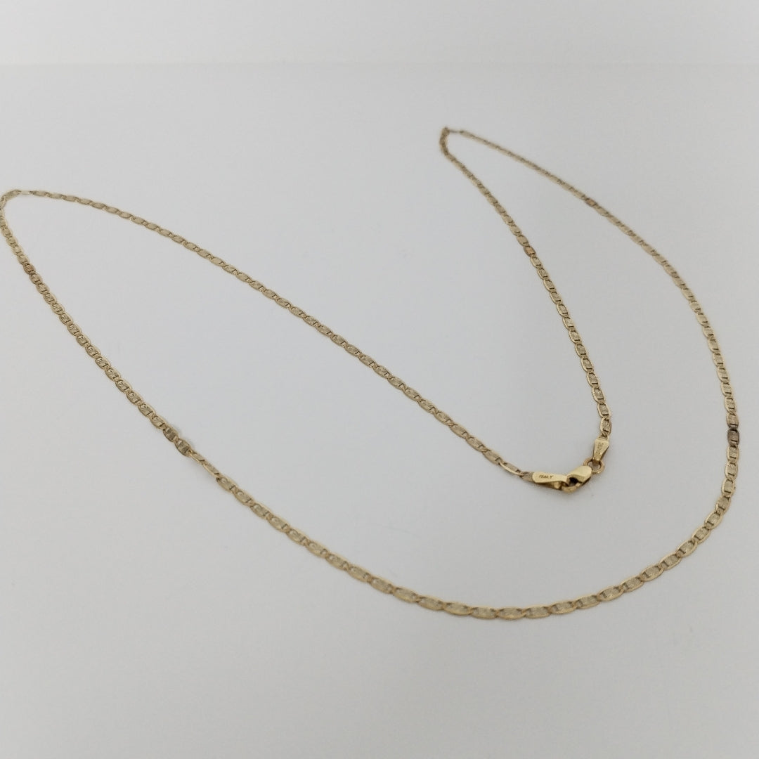 CADENA ORO,ORO COMBINADO 14 K 3,10 GRMS (SEMINUEVO)