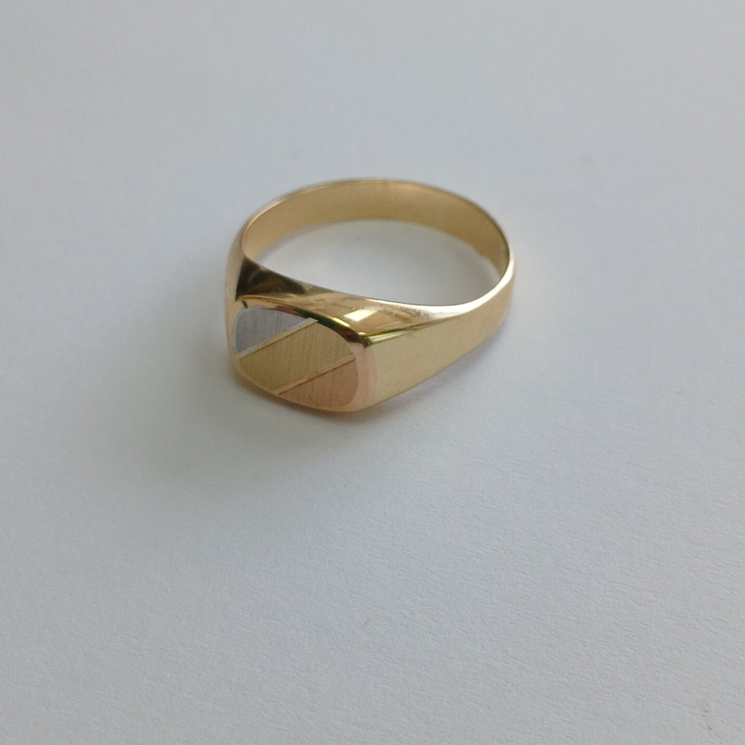 ANILLOS CABALLERO ORO 14K 3.6 (NUEVO)