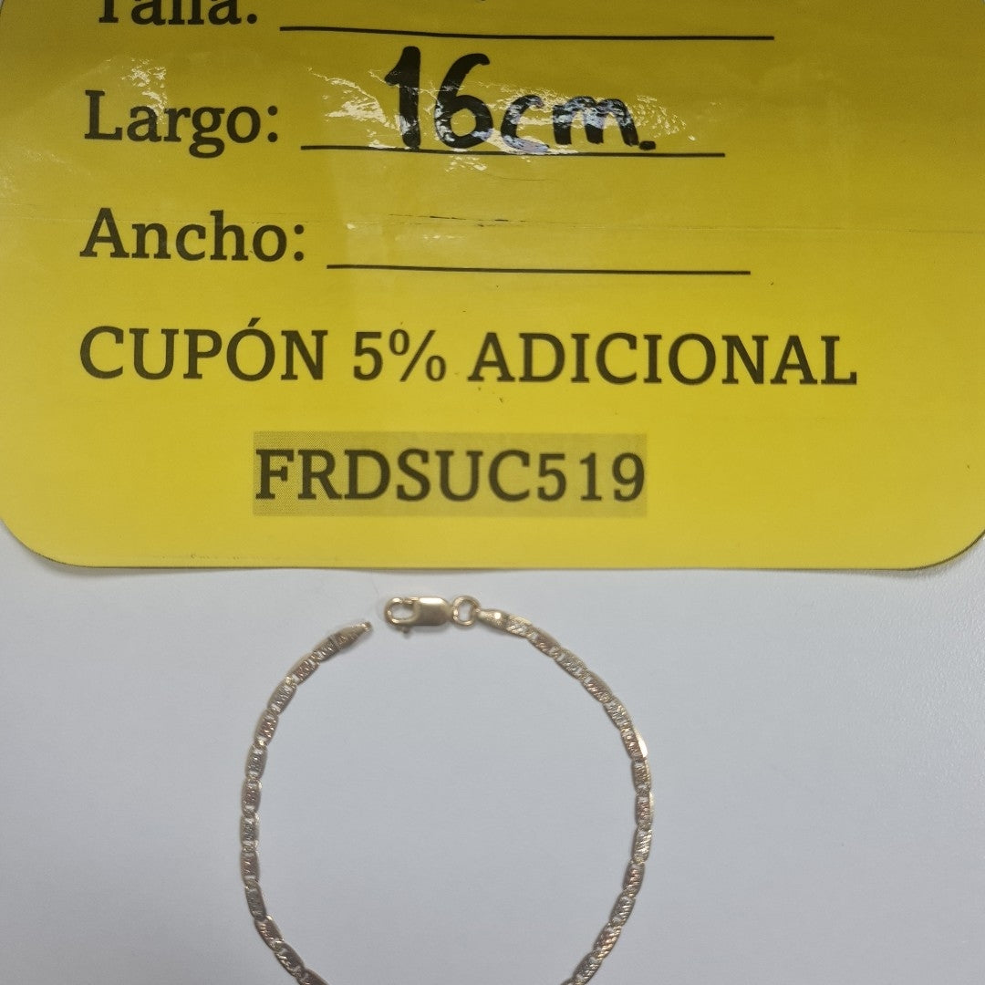 PULSERA ORO 14 K 2 GRMS (SEMINUEVO)