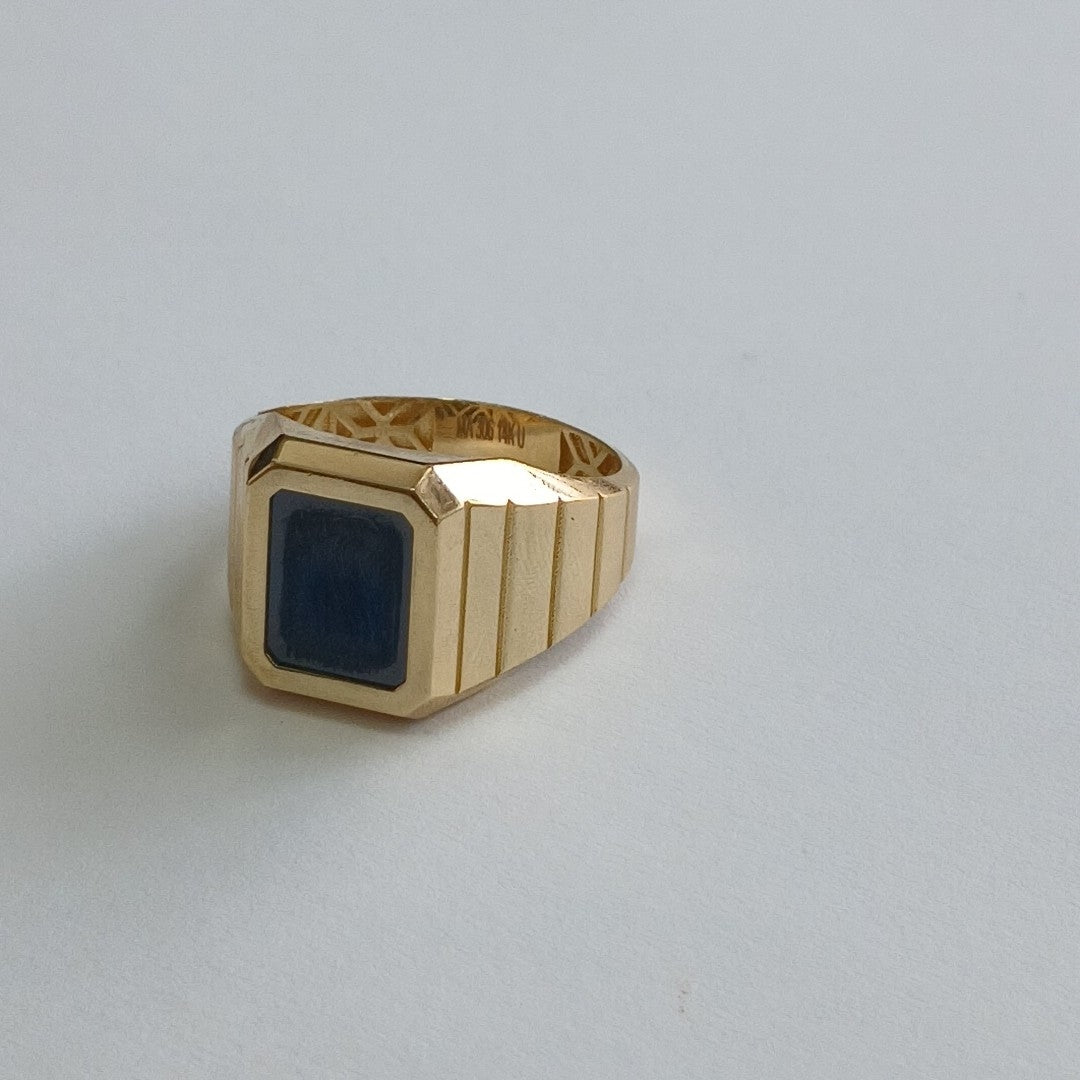 ANILLOS CABALLERO ORO 14K 5.6 (NUEVO)