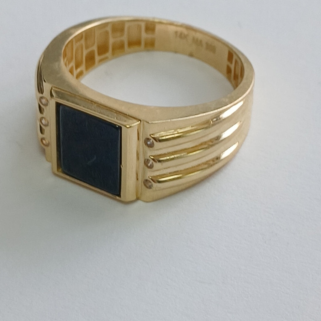 ANILLOS CABALLERO ORO 14K 6.3 (NUEVO)