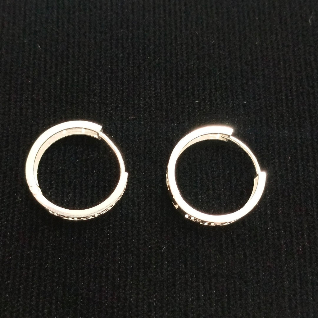 ARETES ARRACADAS GRECAS PLATA .925 4.13 GR (NUEVO)