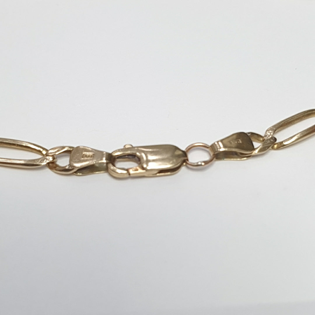 PULSERA ORO 14 K 6.5 GRMS (SEMINUEVO)