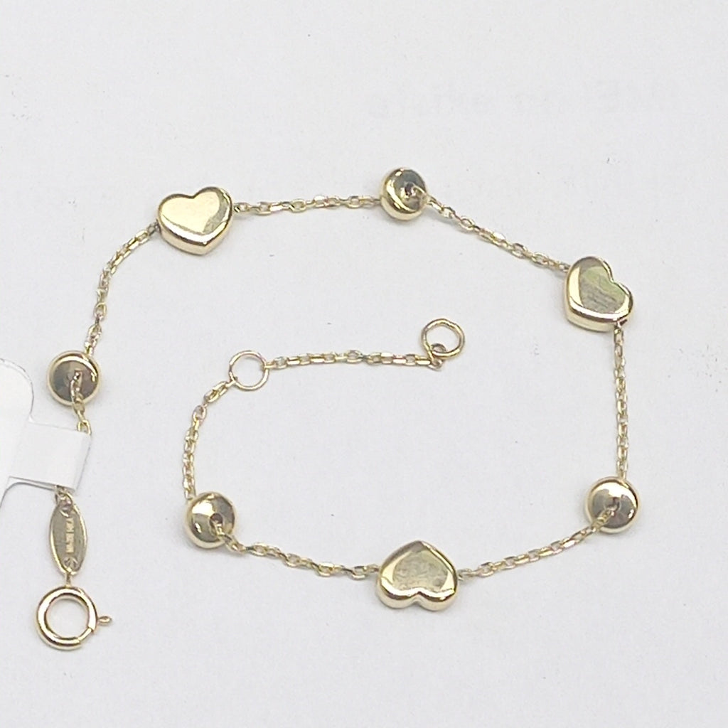 PULSERAS DAMA ORO 14K 1.3 (NUEVO)