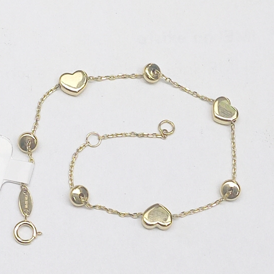 PULSERAS DAMA ORO 14K 1.3 (NUEVO)