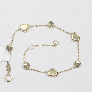 PULSERAS DAMA ORO 14K 1.3 (NUEVO)