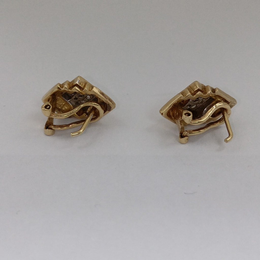 ARETES PAR ORO 14 K 5.6 GRMS (SEMINUEVO)