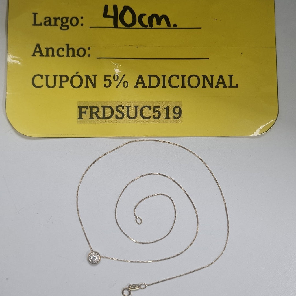 CADENA ORO 14 K 1.5 GRMS (SEMINUEVO)