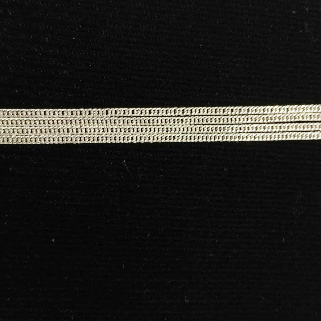 CADENA BARBADA PLATA .925 50 CM 4.12 GR (NUEVO)