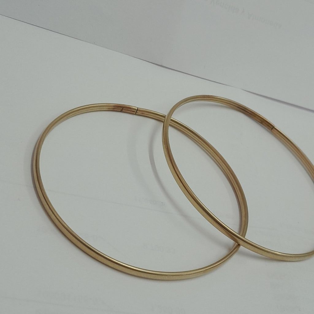 PULSERA RIGIDA ORO 8 K 6.9 GRMS (SEMINUEVO)
