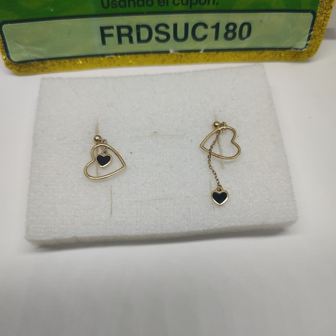 ARETES PAR ORO 14 K 1,50 GRMS (SEMINUEVO)
