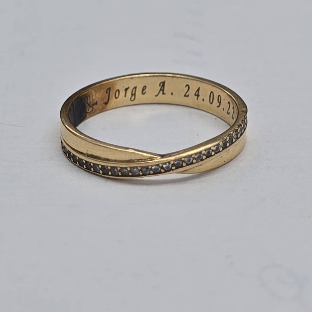 ANILLITO ORO 14 K 2.9 GRMS (SEMINUEVO)