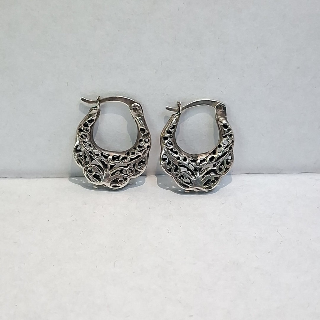 ARETES PAR PLATA 6,10 GRMS (SEMINUEVO)