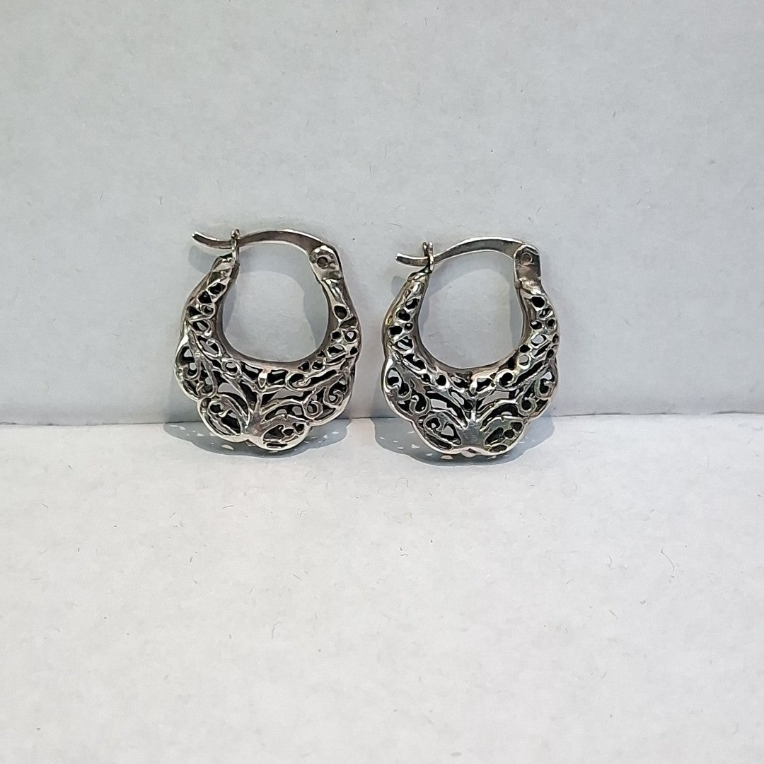 ARETES PAR PLATA 6,10 GRMS (SEMINUEVO)
