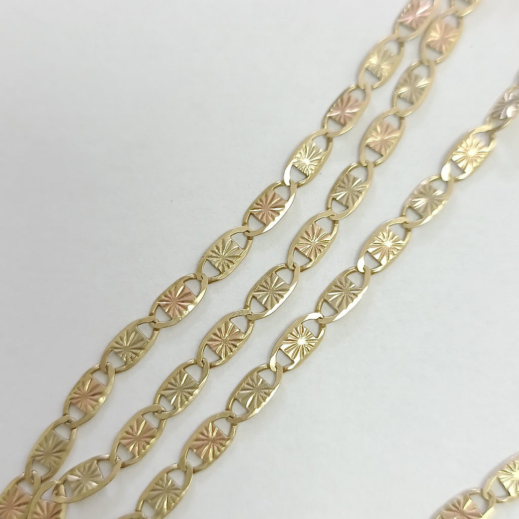 CADENA ORO, ORO COMBINADO 10 K 6.7 GRMS (SEMINUEVO)