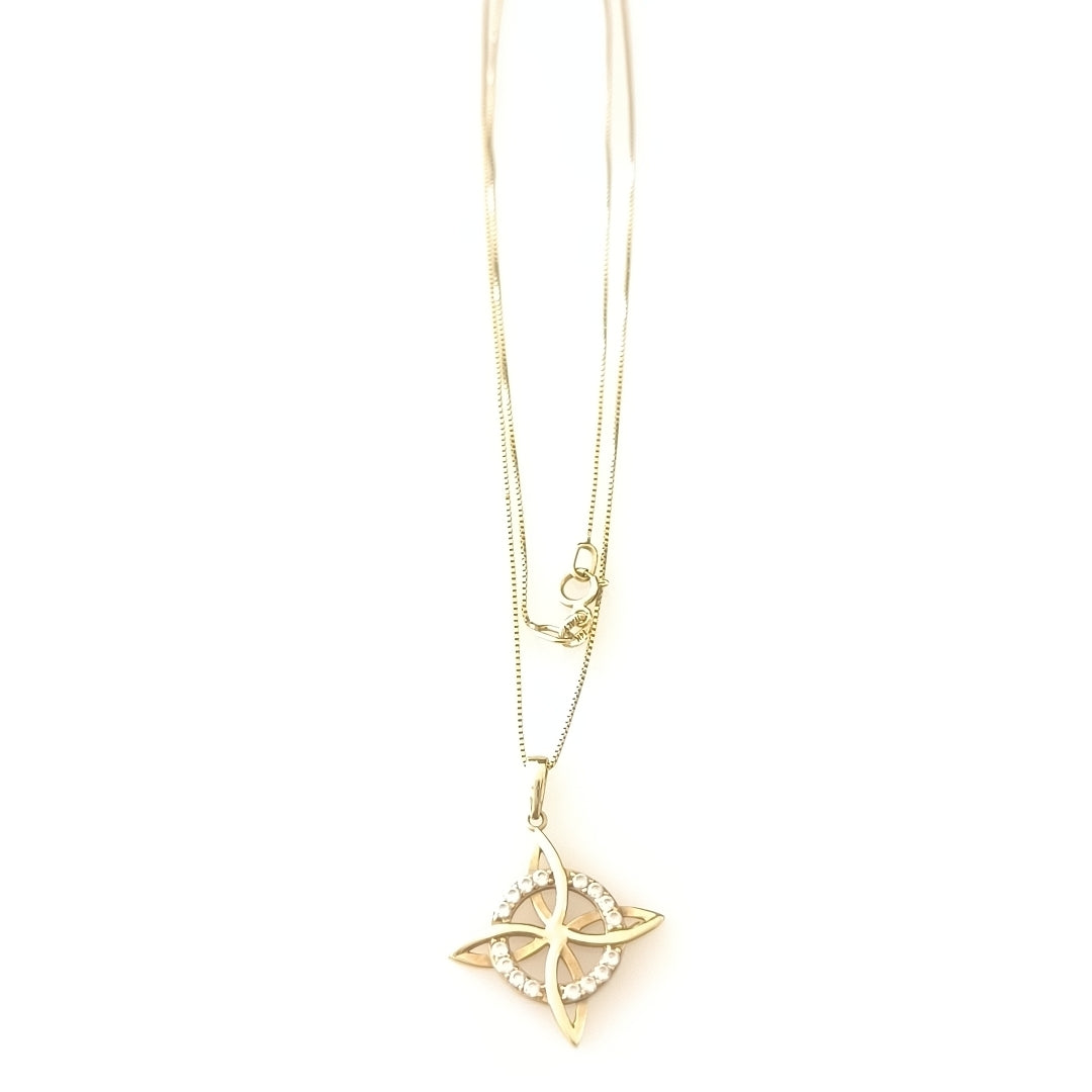 CADENA, DIJE ORO 14 K 4.4 GRMS (SEMINUEVO)