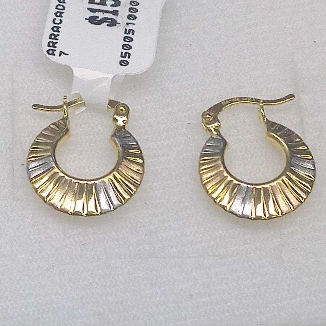 ARRACADAS ORO 14K 1.7 (NUEVO)