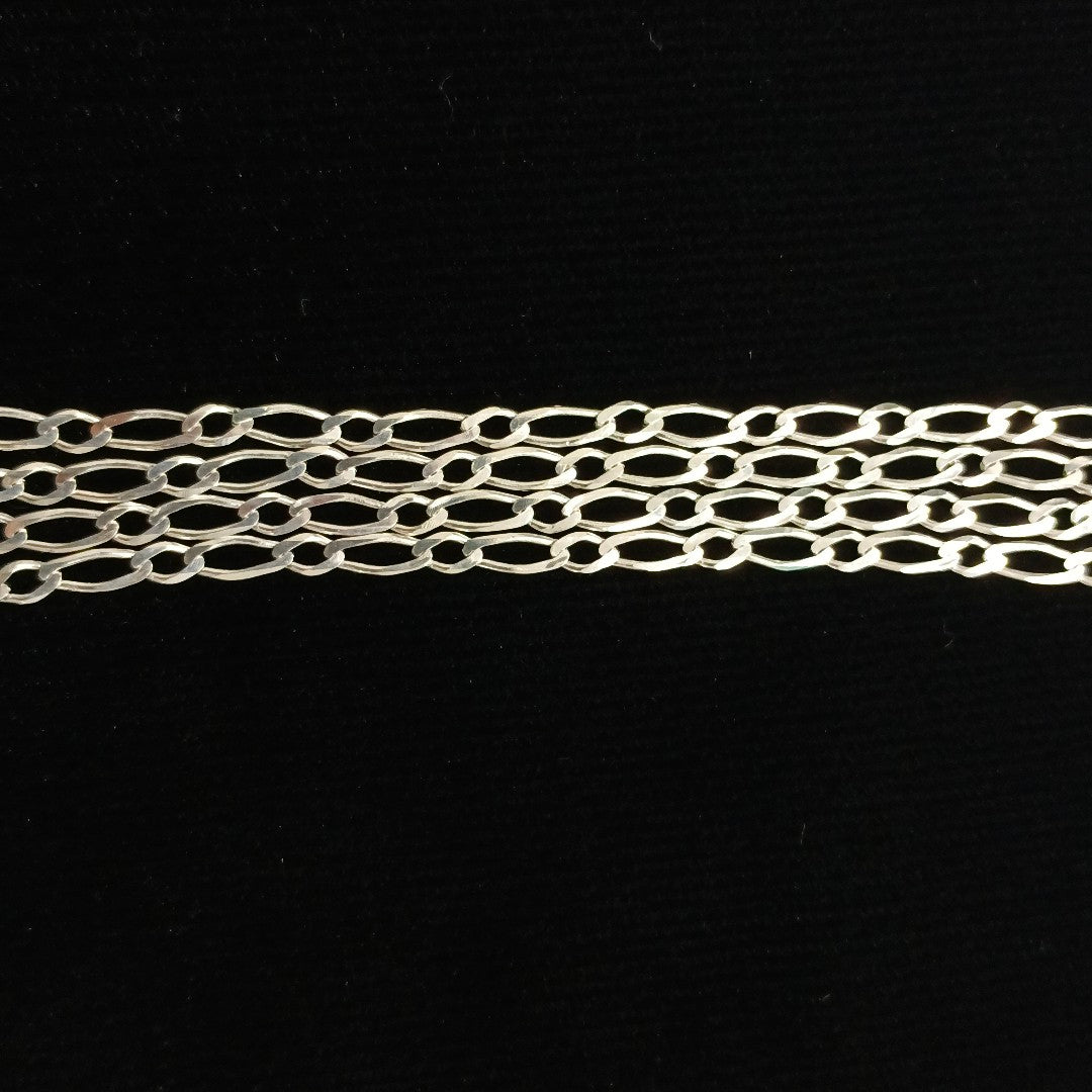 CADENA 1X1 PLATA .925 55 CM 6.82 GR (NUEVO)